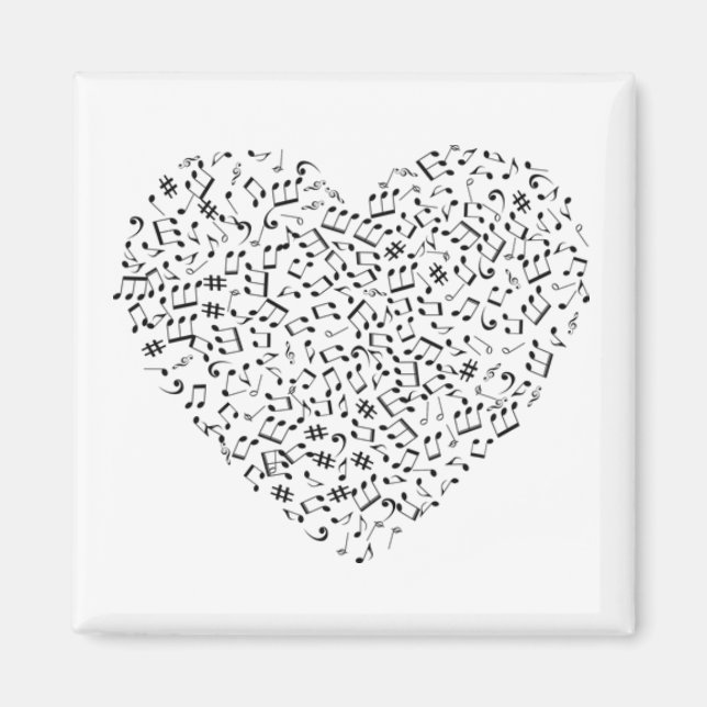 For The Love Of Music Magnet (Front)