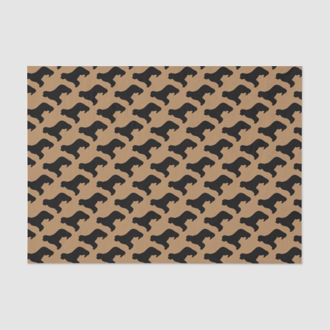 For The Love of Newfoundland Dogs Tissue Paper (Front)