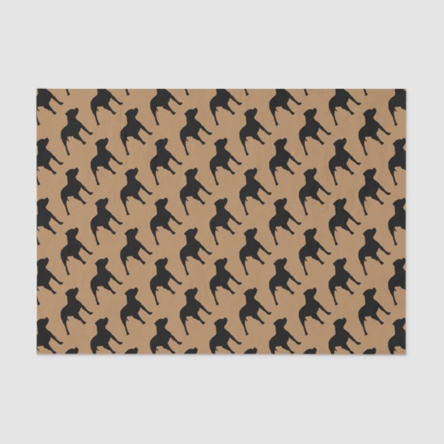 For The Love of Pitbulls Tissue Paper (Front)