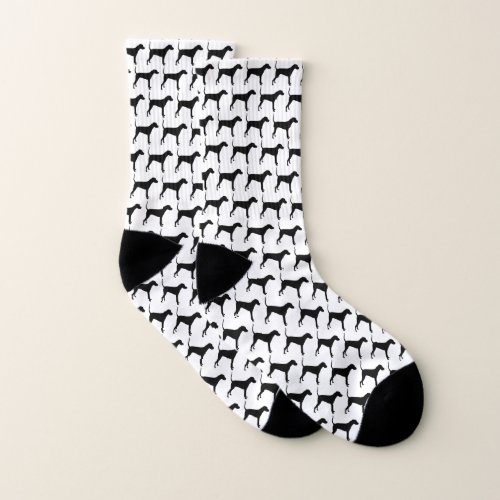 For The Love of Plott Hound Dogs Socks