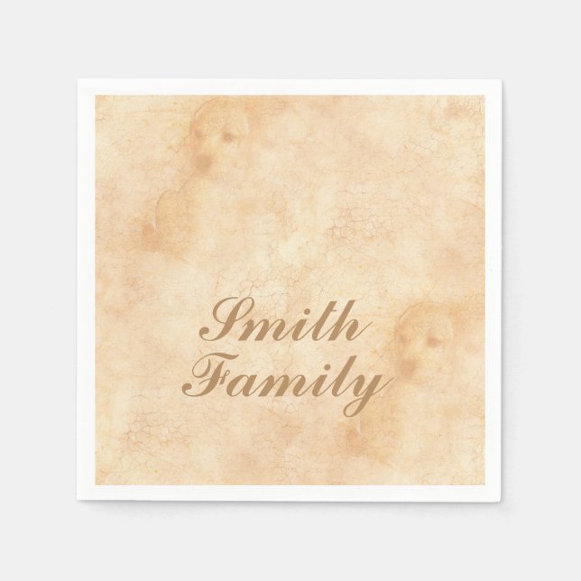 For the Love of Puppies Custom Napkins (Front)