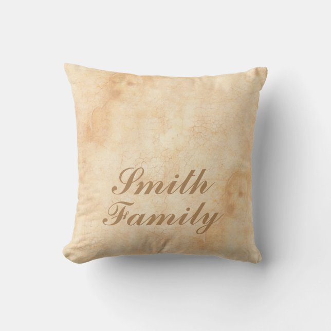 For the love of Puppies Custom Throw Pillow (Front)