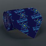 For The Love Of Science Atom Tie<br><div class="desc">This funny science design features the words "For the Love of Science" along with a colorful blue and green atom! This geek humor design is the perfect gift to buy for anyone with a sense of humor who loves chemistry, physics or science in general! It's wonderfully geeky and lots of...</div>