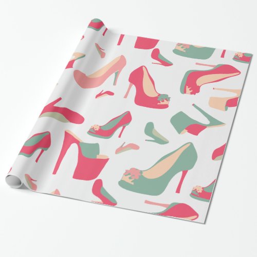 For the love of Shoes Wrapping Paper