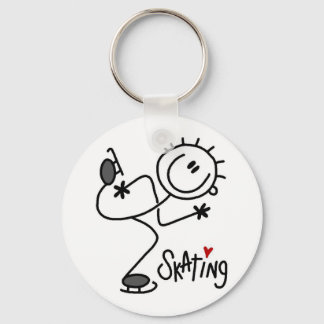 For the Love of Skating Tshirts and Gifts Keychain