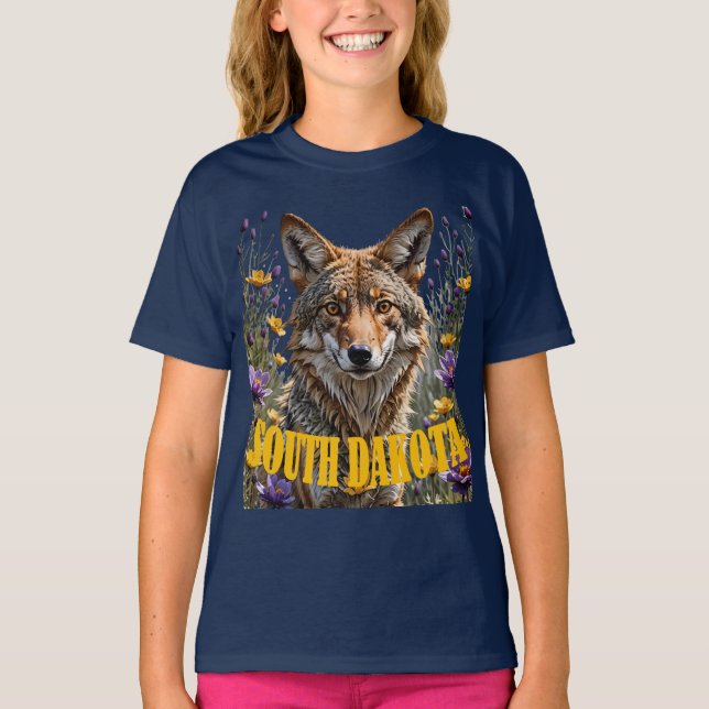 For The Love Of South Dakota T-Shirt (Front)