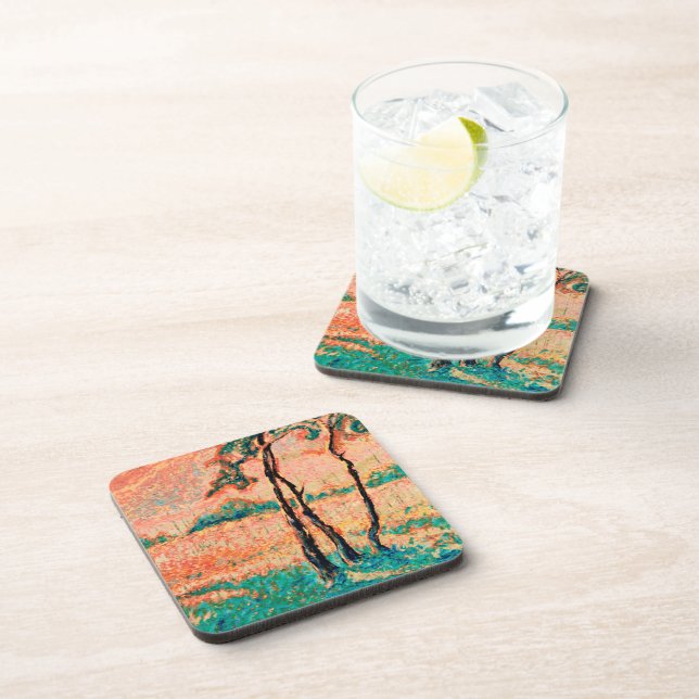 For the love of Summertime Beverage Coaster (Right Side)