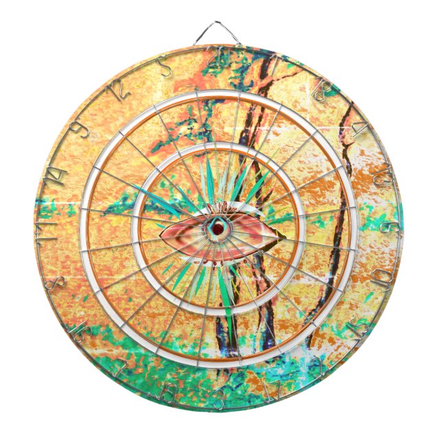 For the love of Summertime Dart Board (Front)