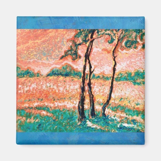 For the love of Summertime Magnet (Front)