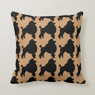 For the Love of Toy Poodles Throw Pillow