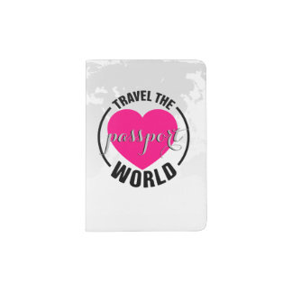 For the love of travel. passport holder