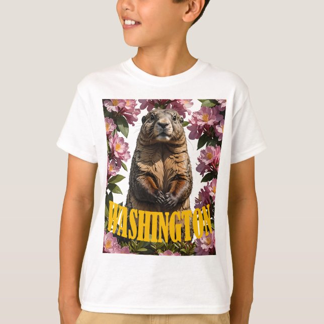 For The Love Of Washington T-Shirt (Front)