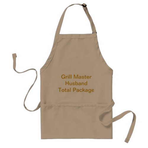 For the Man in Your Life Adult Apron