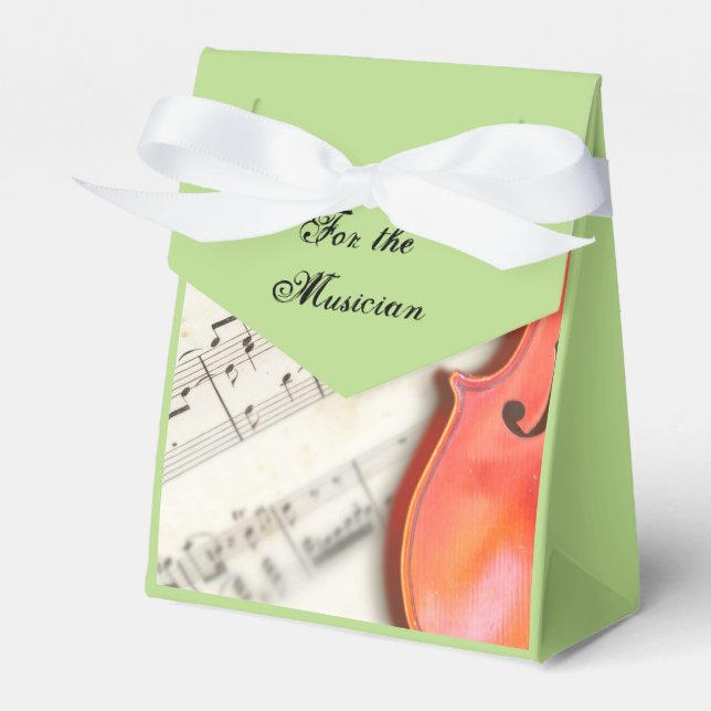 For the Musician Favor Box by RoseWrites (Front Side)