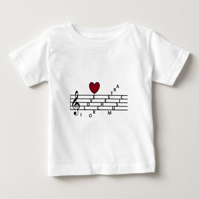 For the orchistra music lover baby T-Shirt (Front)
