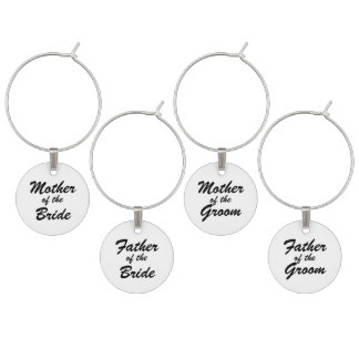 "For the Parents" Wine Charm Set
