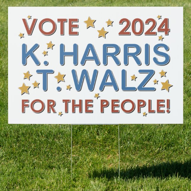 FOR THE PEOPLE SIGN (Insitu)
