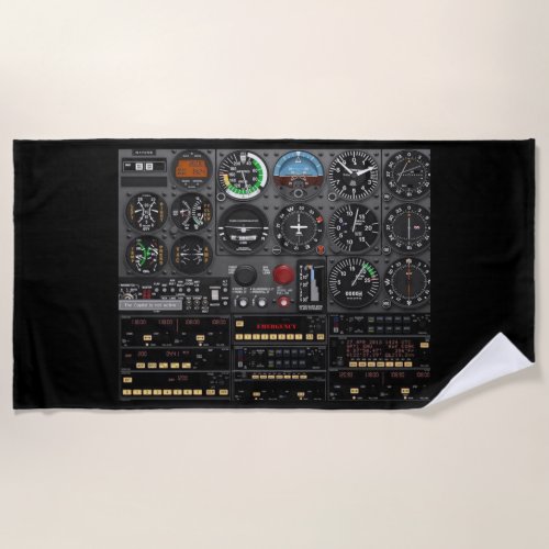 FOR the PILOT THAT HAS EVERYTHING Beach Towel