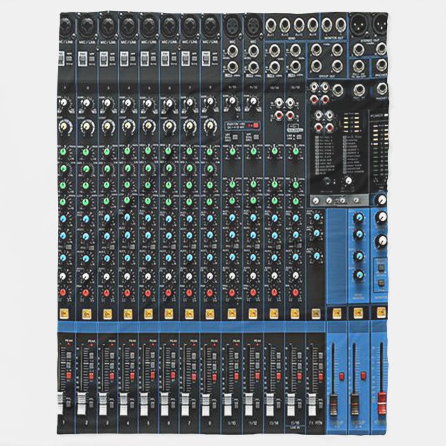 FOR THE SOUND MAN THAT HAS EVERYTHING FLEECE BLANKET (Front)