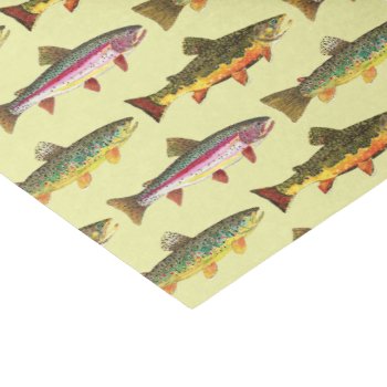 For The Trout Bum Tissue Paper by TroutWhiskers at Zazzle