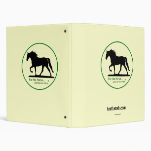 For The TWH Logo 3 Ring Binder