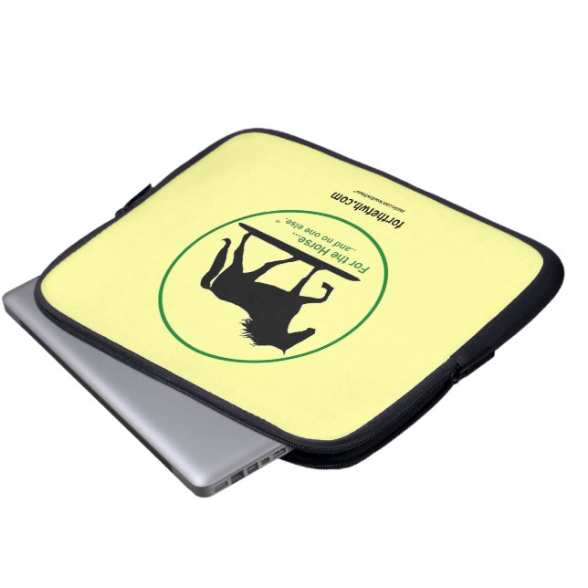 For The TWH Logo Laptop Sleeve (Front Bottom)