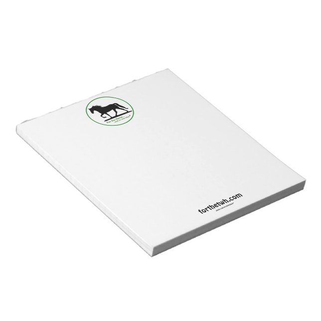 For The TWH Logo Notepad (Angled)