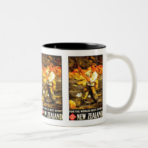 For The World's Best Sport ~ New Zealand Two-Tone Coffee Mug
