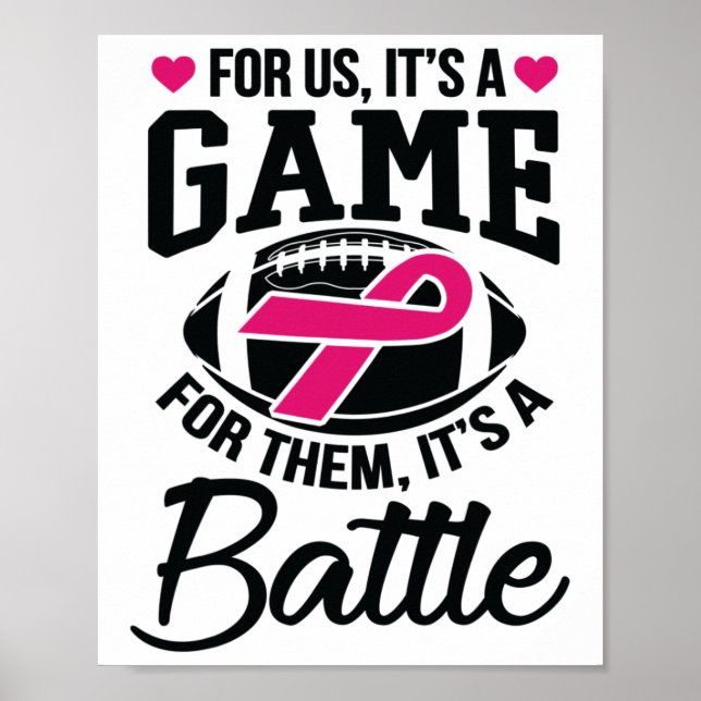 For Them Breast Cancer Awareness  Poster (Front)