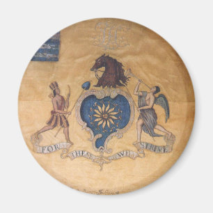 For these we strive fridge magnet