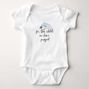For This Child We Have Prayed Baby Bodysuit