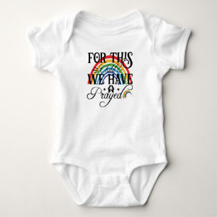 For This Child We Have Prayed Baby Bodysuit