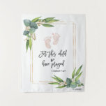 For This Child We Have Prayed Bible Verse Tapestry