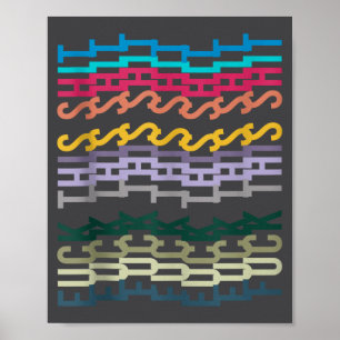 For This Hidden Message Colorful Tank Top Poster