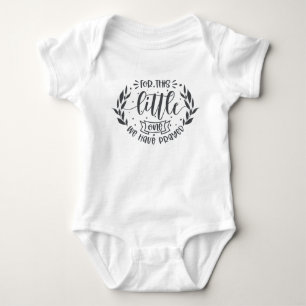 For This Little One We Have Prayed IVF Baby Bodysuit