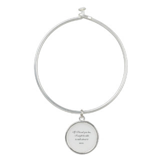 For those of deep feeling expressing love bangle bracelet