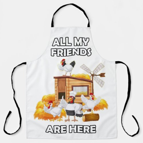 For those us that love to raise Chickens Apron