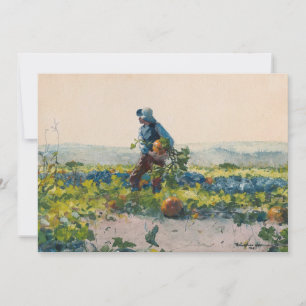 For to Be a Farmer’s Boy Winslow Homer