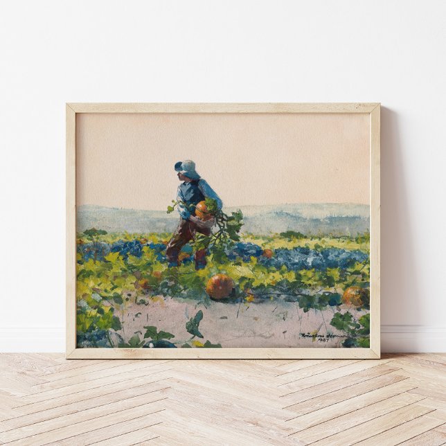 For to Be a Farmer’s Boy | Winslow Homer Poster (Creator Uploaded)