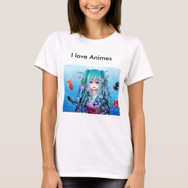 For true anime lovers :] T-Shirt (Front)