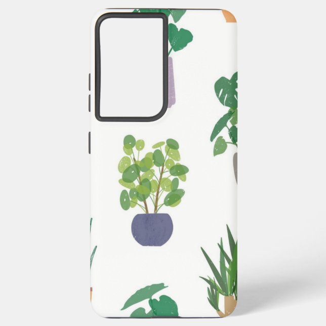 For true lovers of plants samsung galaxy case (Back)