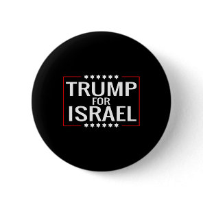 For Trump 2020 Hebrew Rally Sign-jewish Israel  Button