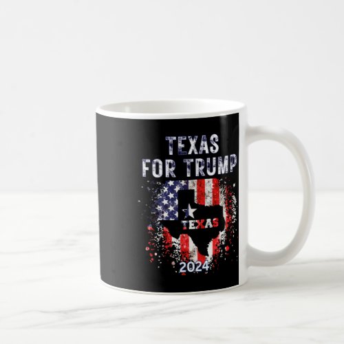 For Trump 2024 American Flag _ Vintage  Coffee Mug