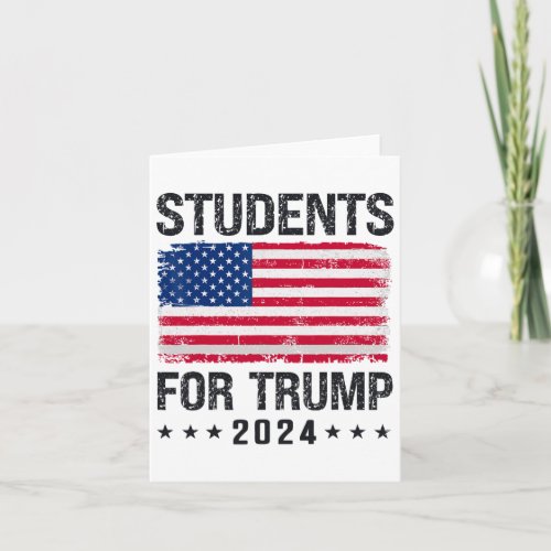 For Trump 2024  Card