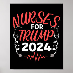 For Trump 2024 Election Poster