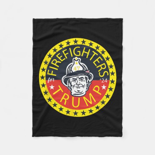 For Trump 2024 Funny Trump  Fleece Blanket