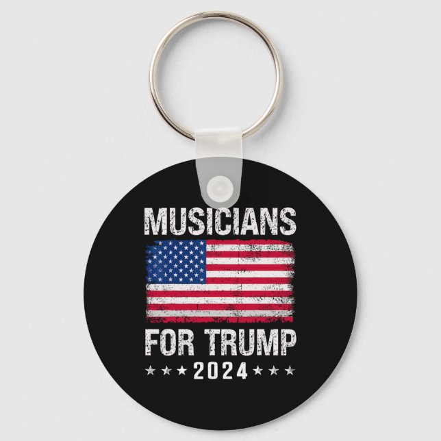 For Trump 2024  Keychain (Front)