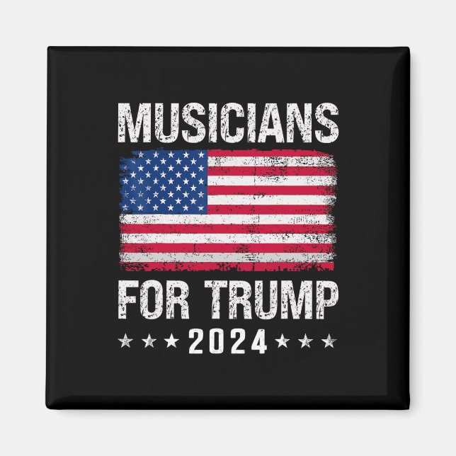 For Trump 2024  Magnet (Front)