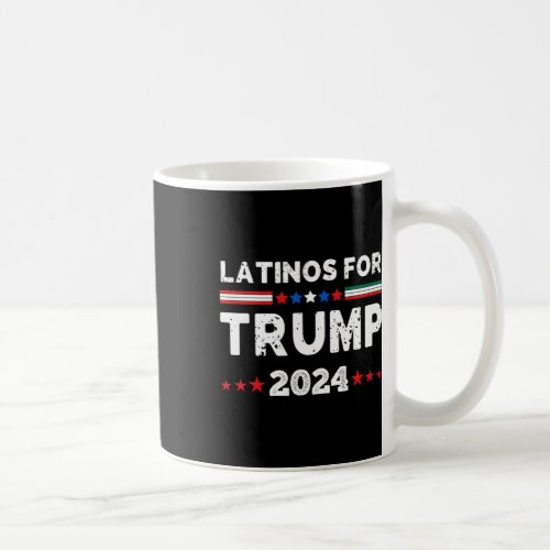 For Trump 2024 Mexico Usa Friendship Flag  Coffee Mug