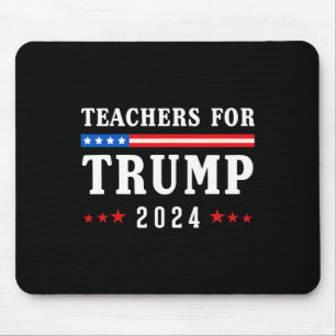 For Trump 2024 Patriotic American Flag  Mouse Pad
